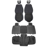 2009-2025 Ford F150 Crew Cab PU Leather Car Seat Cover w/ Pocket
