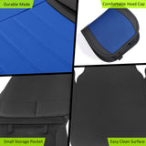 2009-2025 Ford F150 Crew Cab PU Leather Car Seat Cover w/ Pocket