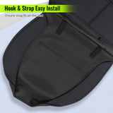 2009-2025 Ford F150 Crew Cab PU Leather Car Seat Cover w/ Pocket