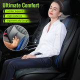 2016-2021 Honda Civic Seat Covers PU Leather Car Cushion w/ Lumbar