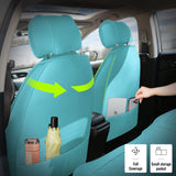 2016-2021 Honda Civic Seat Covers PU Leather Car Cushion w/ Lumbar