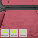 2007-2025 Jeep Wrangler JK JL Leather Car Seat Cover w/ Pocket