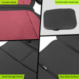 2007-2025 Jeep Wrangler JK JL Leather Car Seat Cover w/ Pocket