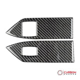 Real Carbon Fiber Window Switch Trim Overlay | Mustang 2005-2009