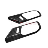 Real Carbon Fiber Interior Door Handle Trim Covers For 2021+ Ford Bronco