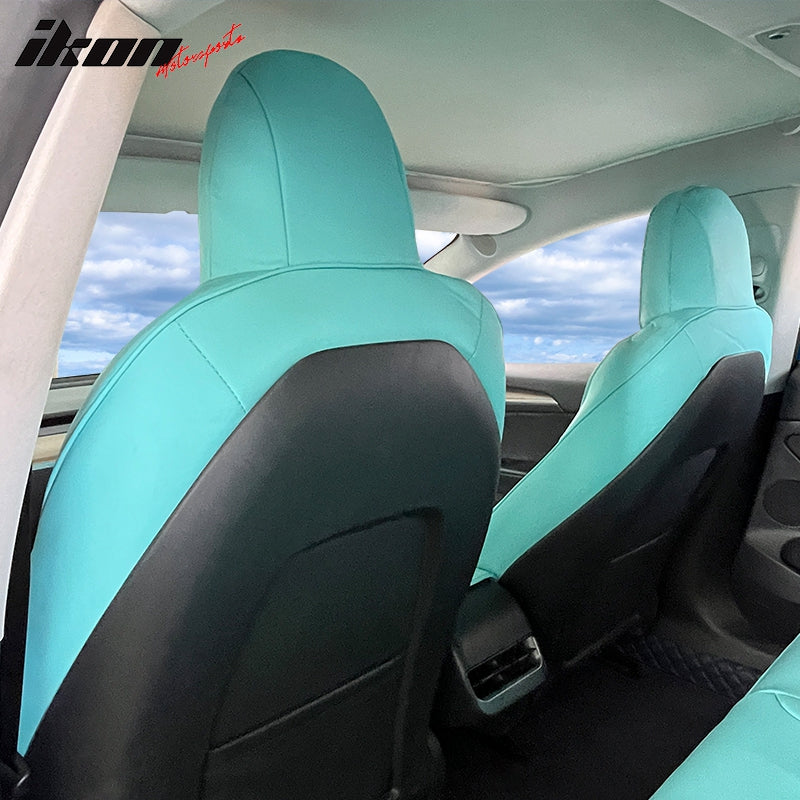 2017-2023 Tesla Model 3 Front Rear 5-Seat Seat Covers Leather