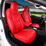 2017-2023 Tesla Model 3 Front Rear 5-Seat Seat Covers Leather