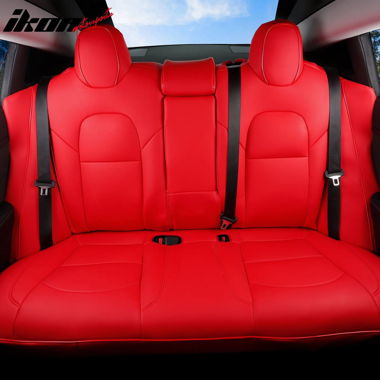 2017-2023 Tesla Model 3 Front Rear 5-Seat Seat Covers Leather