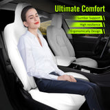 2017-2023 Tesla Model 3 Front Rear 5-Seat Seat Covers Leather