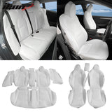 2017-2023 Tesla Model 3 Front Rear 5-Seat Seat Covers Leather