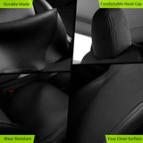 2017-2023 Tesla Model 3 Seat Covers Cushions V1 Suede Leather