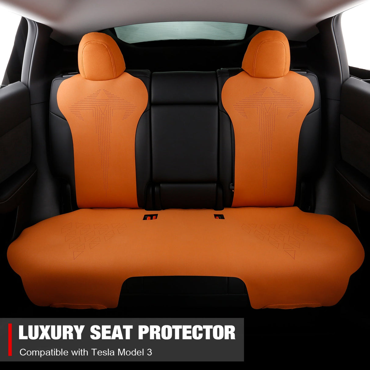 2017-2023 Tesla Model 3 Seat Covers Cushions V1 Suede Leather