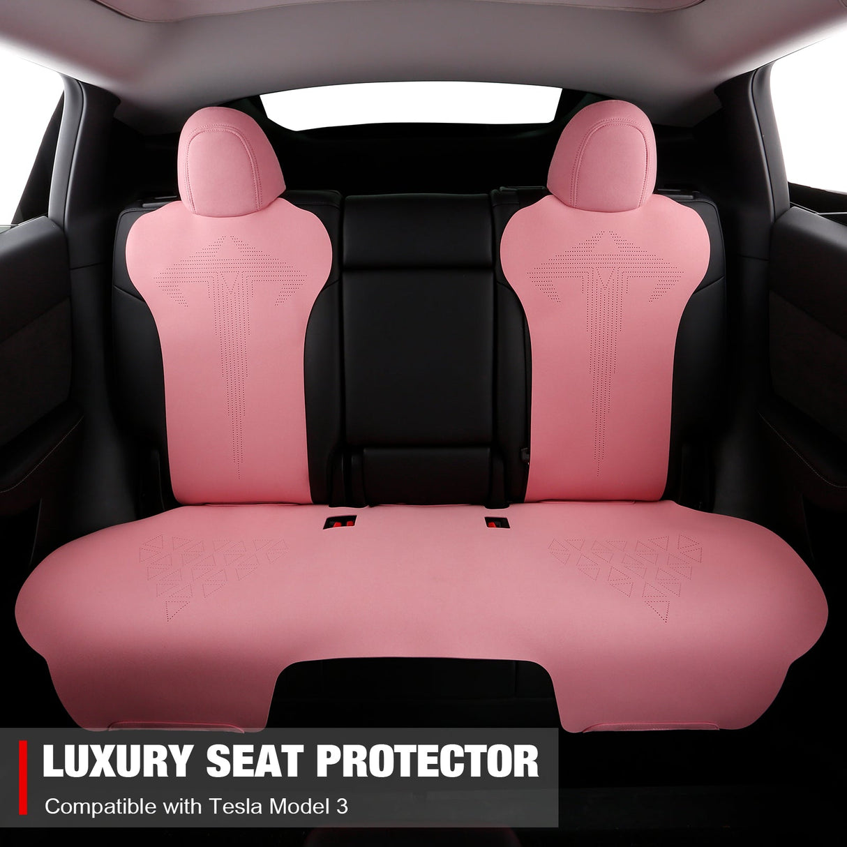 2017-2023 Tesla Model 3 Seat Covers Cushions V1 Suede Leather