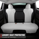 2017-2023 Tesla Model 3 Seat Covers Cushions V1 Suede Leather