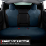 2017-2023 Tesla Model 3 Seat Covers Cushions V2 Suede Leather