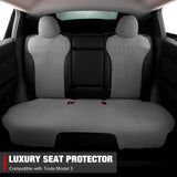 2017-2023 Tesla Model 3 Seat Covers Cushions V2 Suede Leather