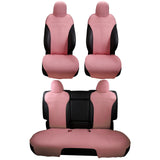 2017-2023 Tesla Model 3 Seat Covers Cushions V2 Suede Leather