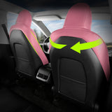 2020-2024 Tesla Model Y Front Rear 5-Seat Seat Covers Leather