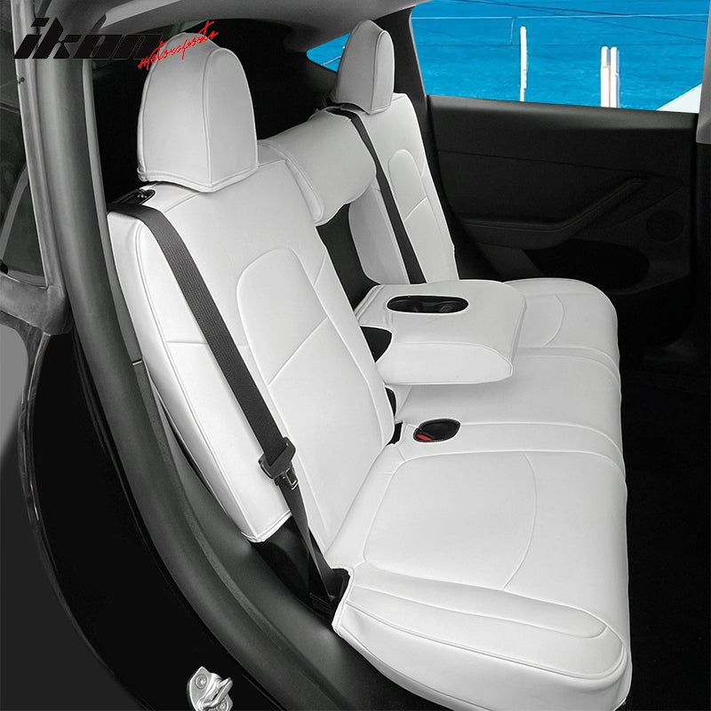 2020-2024 Tesla Model Y Front Rear 5-Seat Seat Covers Leather