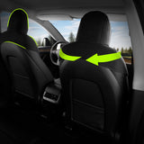 2020-2024 Tesla Model Y Seat Covers Cushions V1 Suede Leather