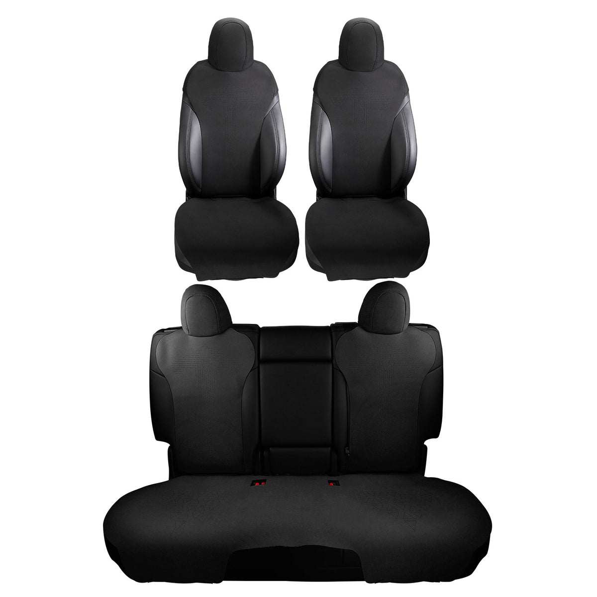 2020-2024 Tesla Model Y Seat Covers Cushions V1 Suede Leather