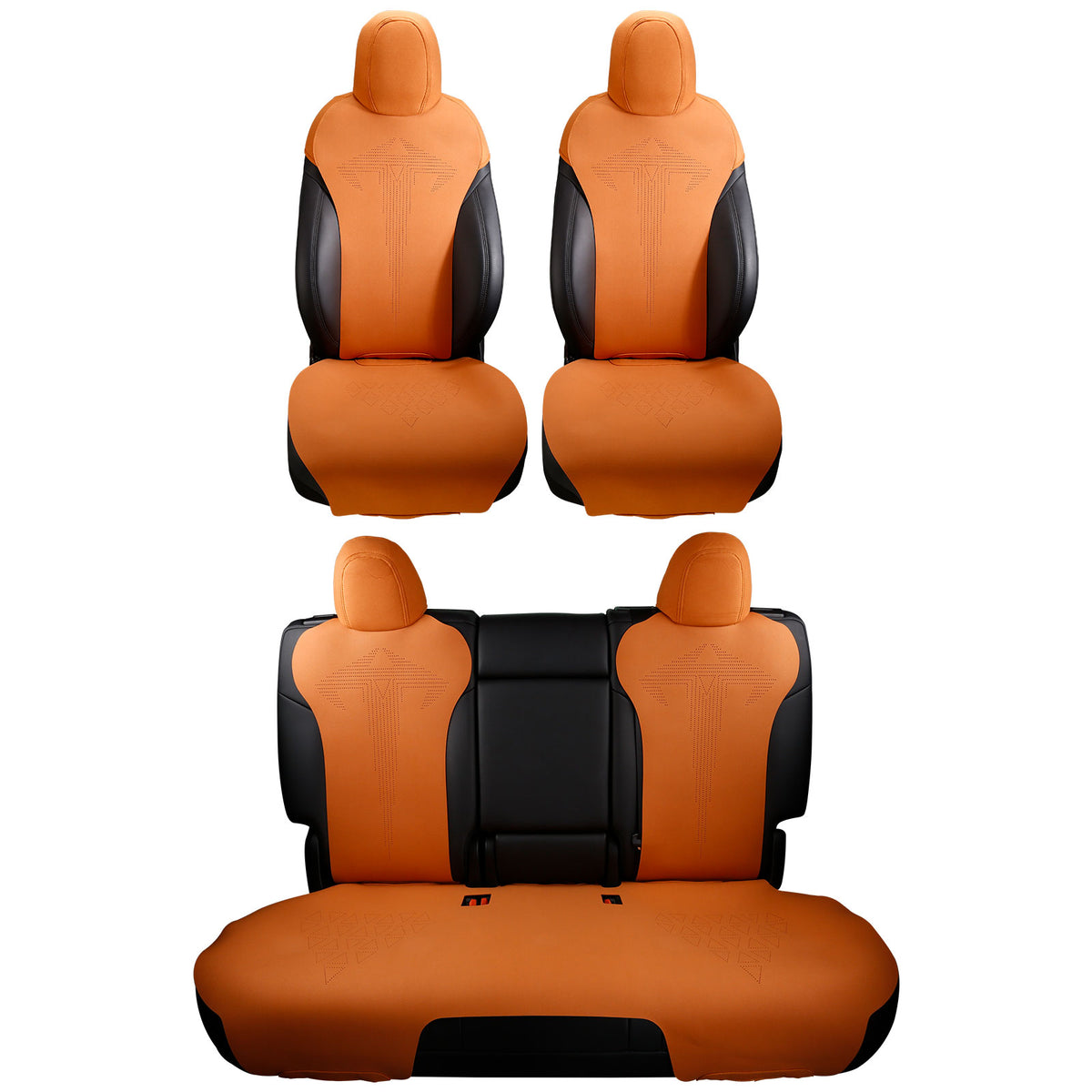 2020-2024 Tesla Model Y Seat Covers Cushions V1 Suede Leather