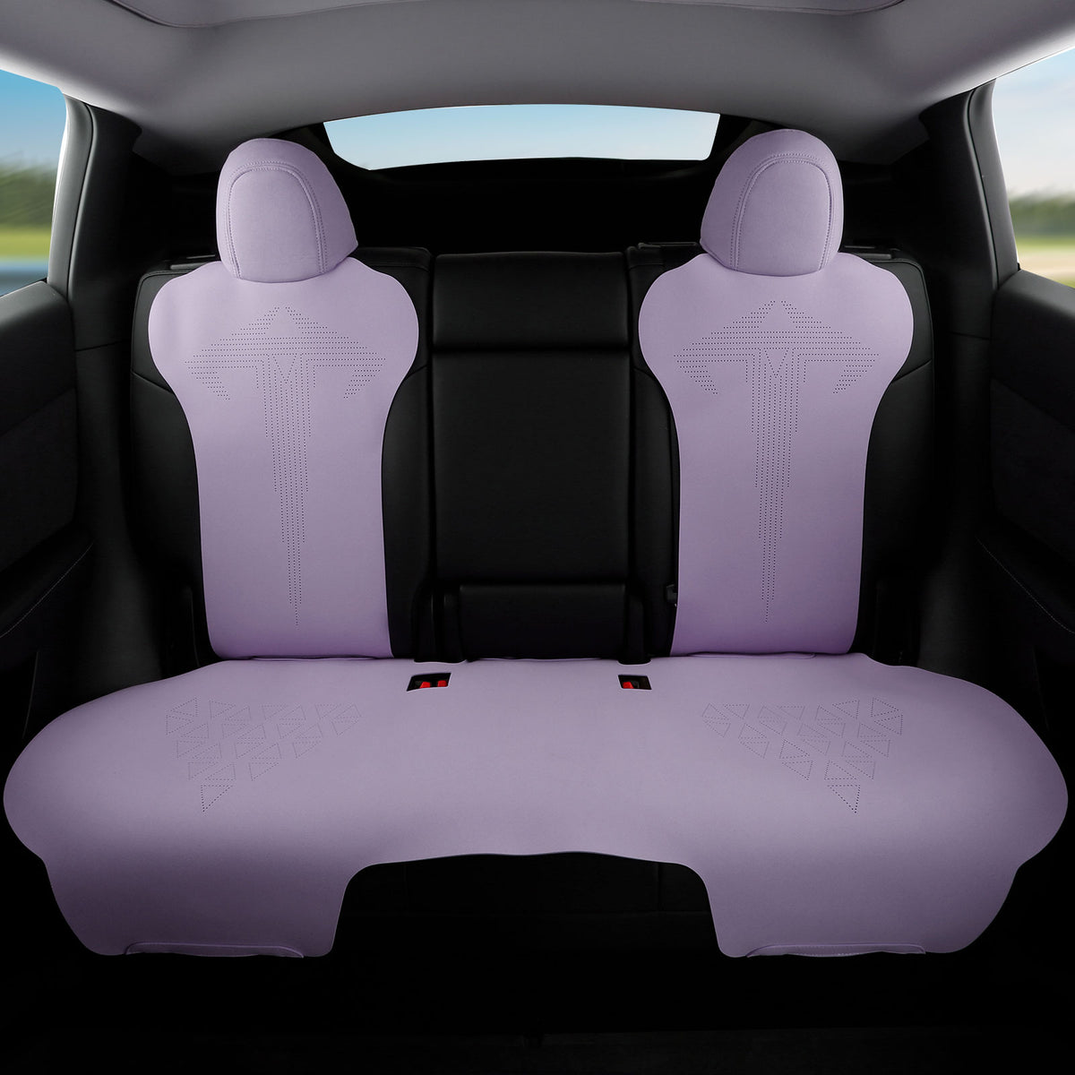 2020-2024 Tesla Model Y Seat Covers Cushions V1 Suede Leather