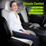 2020-2024 Tesla Model Y Seat Covers Cushions V1 Suede Leather