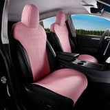 2020-2024 Tesla Model Y Seat Covers Cushions V2 Suede Leather