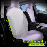 2020-2024 Tesla Model Y Seat Covers Cushions V2 Suede Leather
