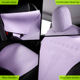 2020-2024 Tesla Model Y Seat Covers Cushions V2 Suede Leather
