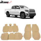 2008-2023 Toyota Tundra Pickup 5-Seat Seat Covers PU Leather