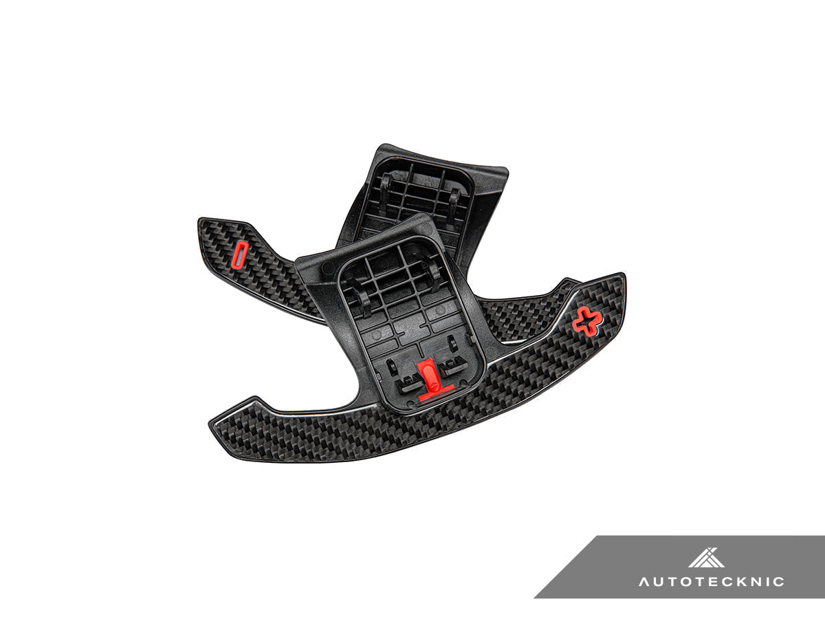 AutoTecknic Carbon Fiber Pole Position Shift Paddles - A90 Supra