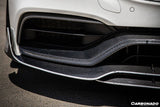 2015-2021 Mercedes Benz W205 C63  S AMG Sedan  Coupe Carbon Fiber Front Bumper Canards