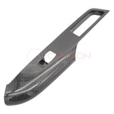 Real Carbon Fiber Window Switch Control Trim Covers V2 for 2024+ Ford Mustang
