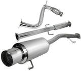 Spec-D Tuning Exhaust Honda Accord (90-93) N1 Muffler w/ Burnt Blue or Polished Tip