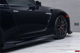 2008-2023 Nissan GTR R35 EBA BKSS Style Carbon Fiber Side Skirts