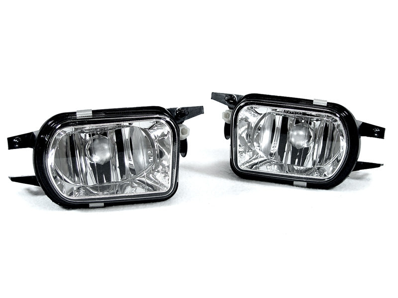 2001-2005 Mercedes W203/R170/W215 Crystal Fog Lights Set + Bulbs