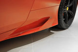 2010-2015 Ferrari 458 Speciale OE Style Carbon Fiber Side Skirt Canard
