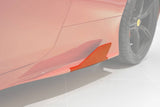 2010-2015 Ferrari 458 Speciale OE Style Carbon Fiber Side Skirt Canard