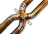 BMW E60 M5 E63 M6 Performance Exhaust System Double X-Pipe - Yonristic Performance