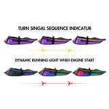 NTXGlow RGB Tail Lights 2014-2021 Lexus IS250 IS300 IS350 IS500 IS200t