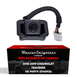Chevrolet Traverse w/o Video Display Mirror (2018-2019) OEM Replacement Backup Camera OE Part  # 23165926