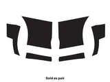 SEC10 Splash Paint Protection Film Kit (15-23 Mustang GT, EcoBoost, V6)