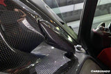 2015-2020 Ferrari 488 GTB Spider OE Style Carbon Fiber Door Handle Interior