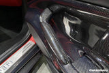 2015-2020 Ferrari 488 GTB Spider OE Style Carbon Fiber Door Handle Interior