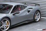 DarwinPRO 2015-2020 Ferrari 488 GTB & Spider iMP-Performance Carbon Fiber Side Skirts Under Board