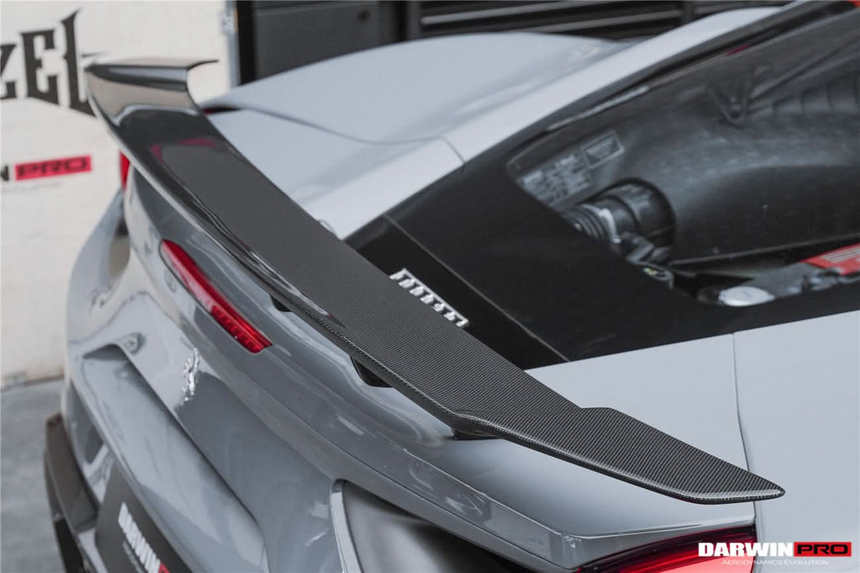 DarwinPRO 2015-2020 Ferrari 488 GTB iMP-Performance Carbon Fiber Trunk Spoiler Wing