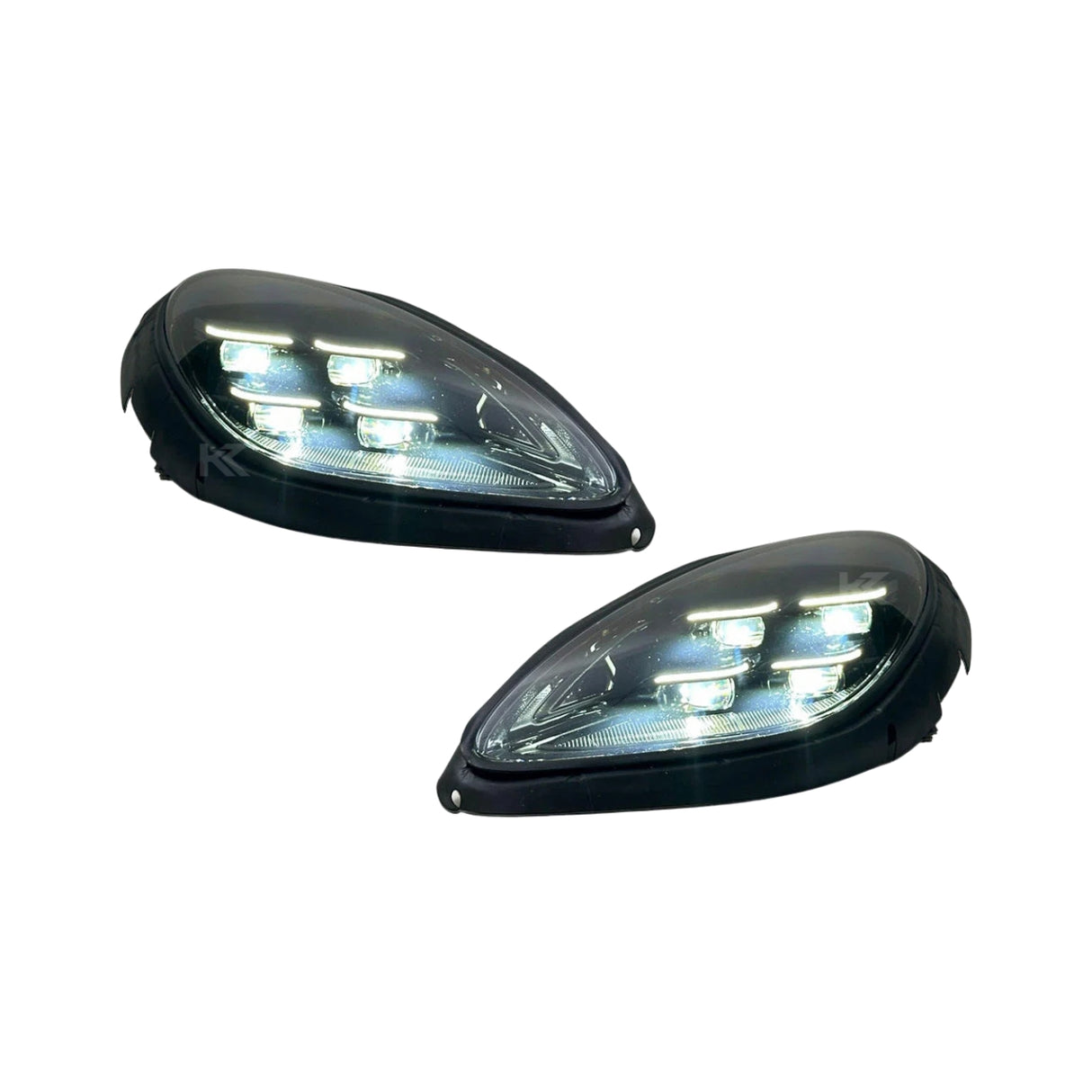 Porsche Macan 95B / 95B.1 LED Headlight Assembly with Daytime Running Lights 2014 - 2020 (Upgrade to 95B.3 Style / Replaces 96463190703)