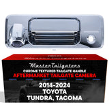 Toyota Tundra (2014-2024) Chrome Replacement Tailgate Handle with Backup Camera